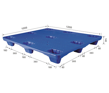 1210单层九脚吹塑卡板